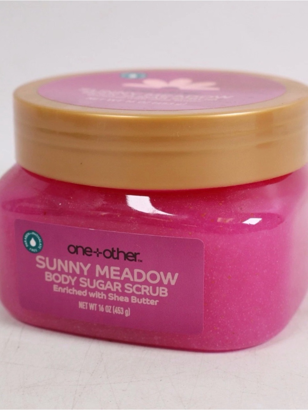 Sunny Meadow Pink Sugar Body Scrub, 16 Oz, NEW